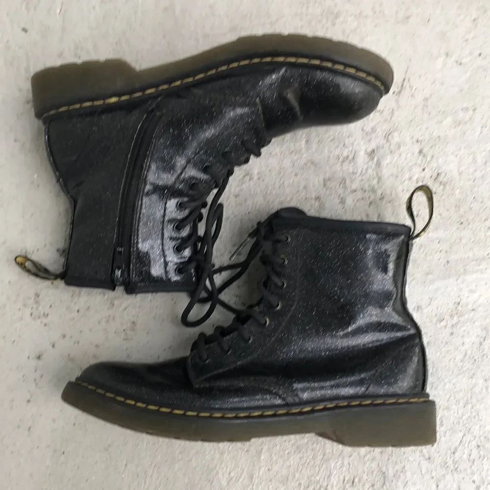 Doc martens glitter boots 